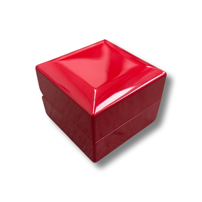 Glossy Red Ring Box