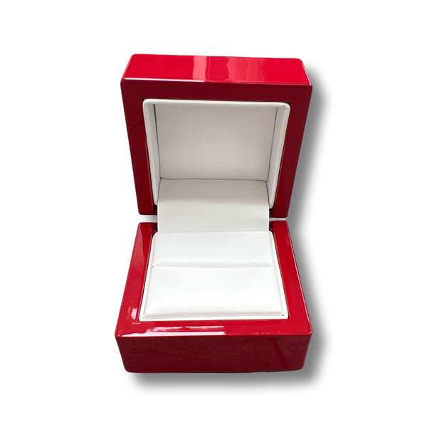 Glossy Red Ring Box