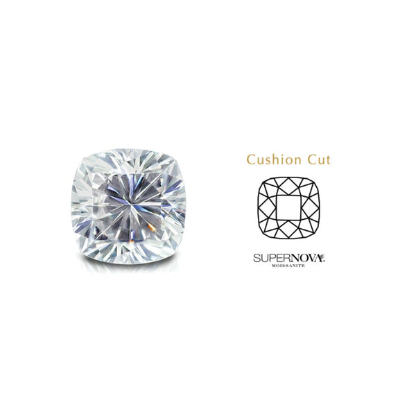 Supernova™ Moissanite - Cushion Cut