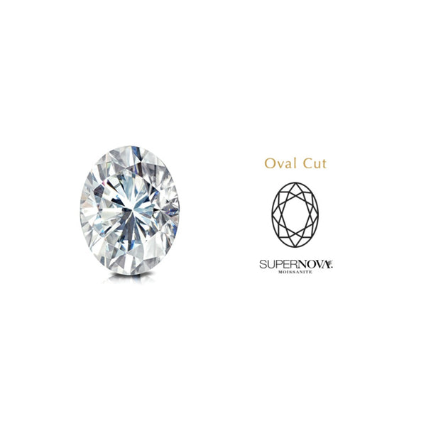 Supernova™ Moissanite - Oval Cut