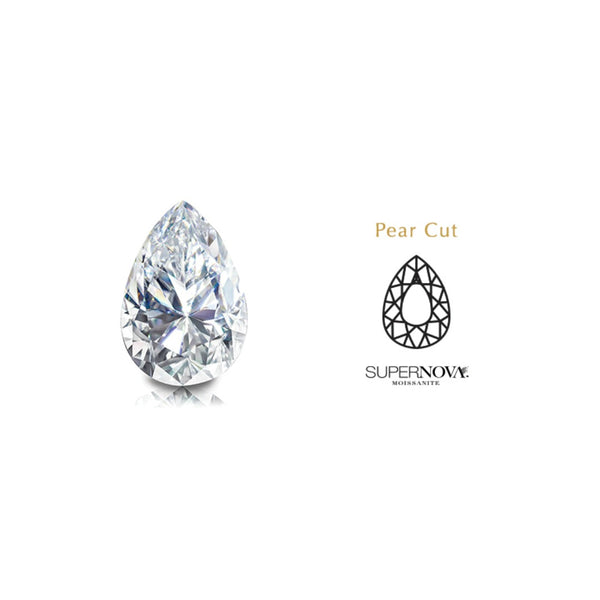 Supernova™ Moissanite - Pear Cut