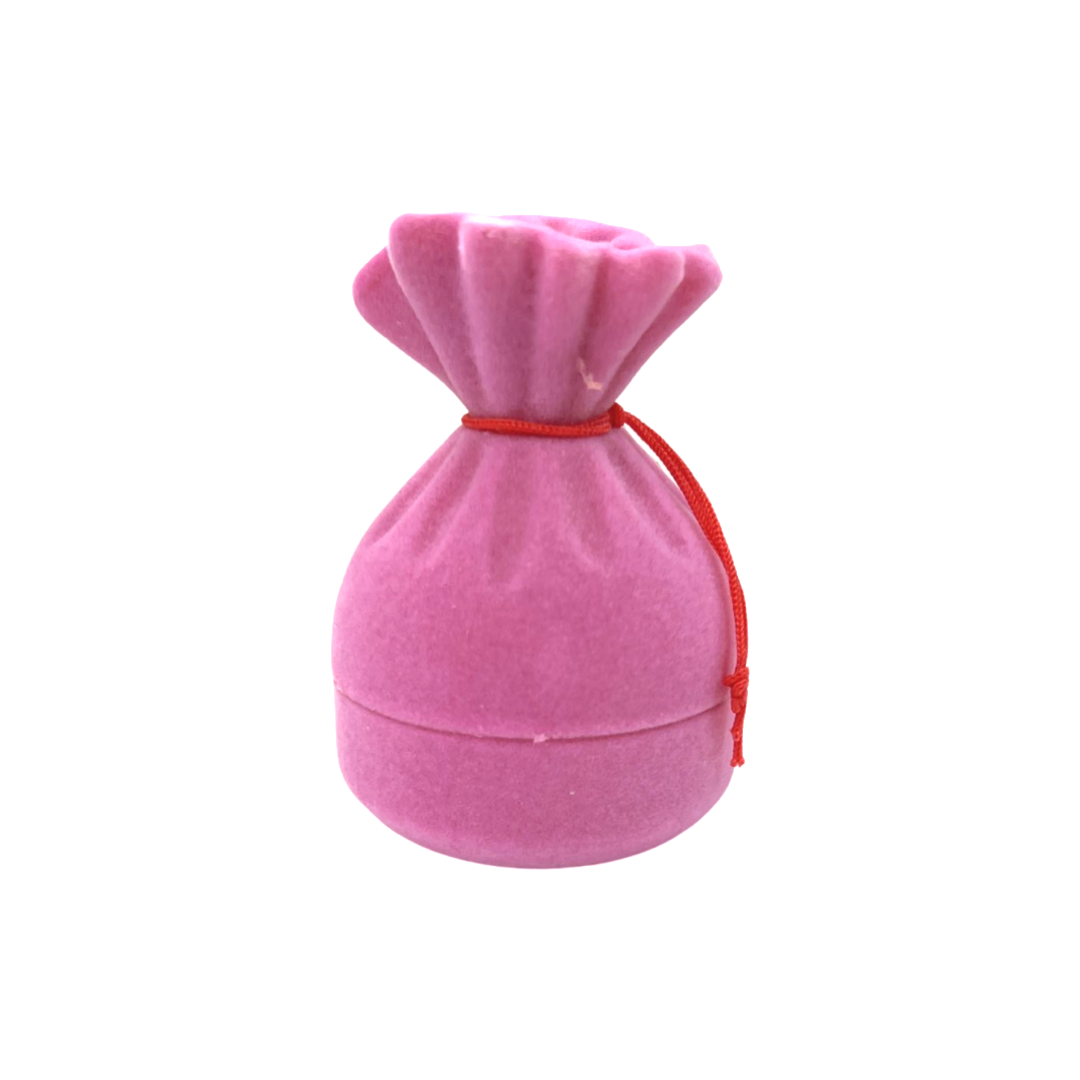 Pink Satchel Ring Box