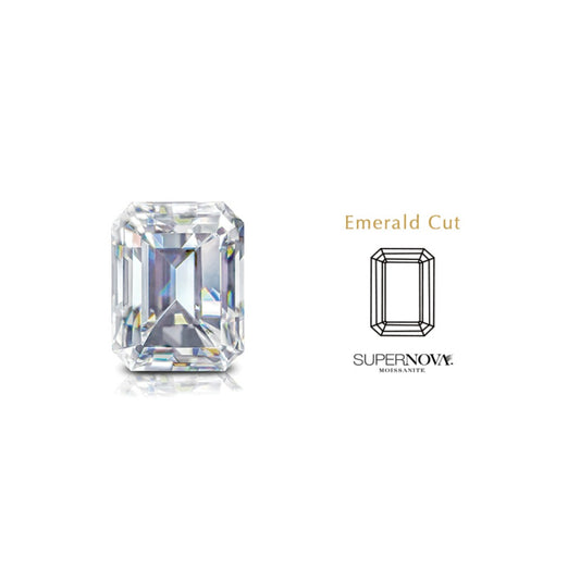 Supernova™ Moissanite - Emerald Cut