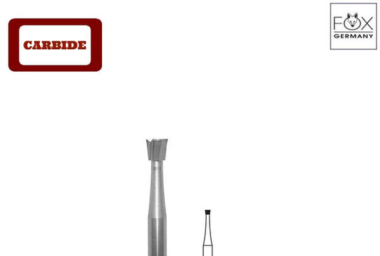 Fox® #TC3 - Carbide Inverted Cone Burs