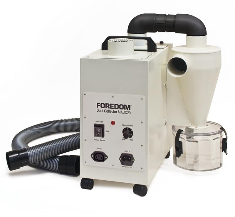 Foredom® Cyclone Dust Collector with Collection Chamber