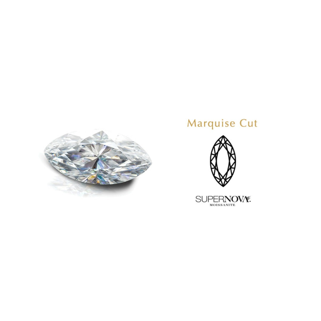 Supernova™ Moissanite - Marquise Cut