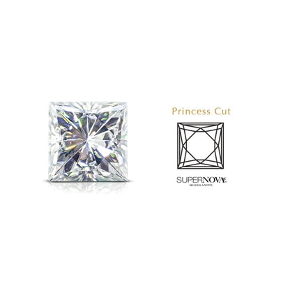 Supernova™ Moissanite - Princess Cut