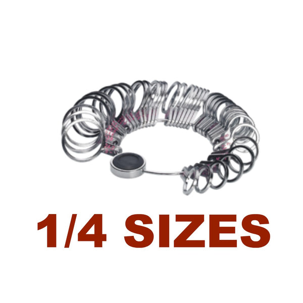 Finger Sizer - Flat 1/4 Sizes