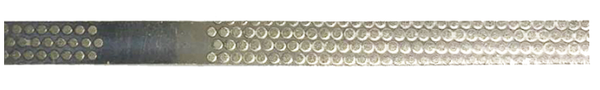 Microdont Stainless Steel Diamond Strips - Dimpled