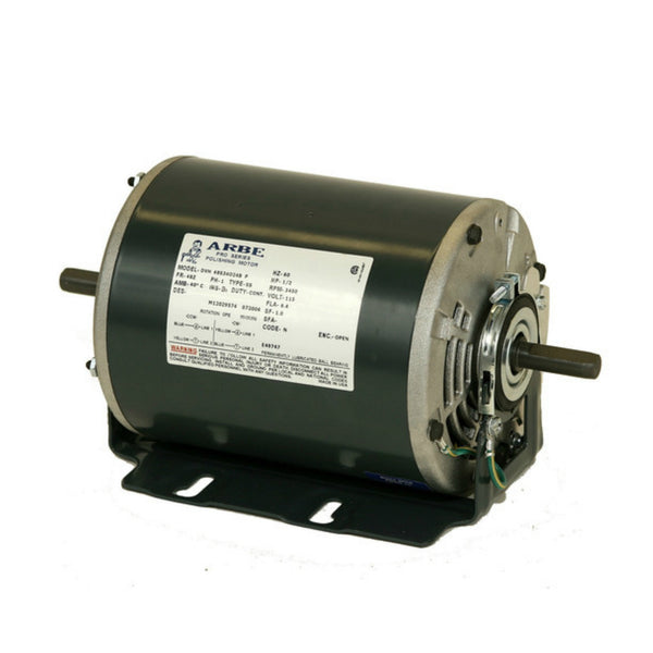 Arbe® Polishing Motor - 1/2 HP Double Spindle