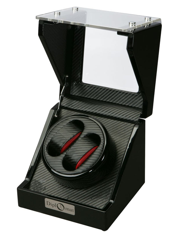 Watch Winder - Black Double