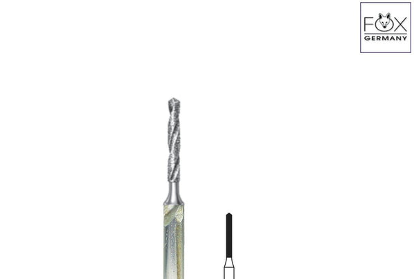 Fox® #203D - Twist Drill Burs Diamond