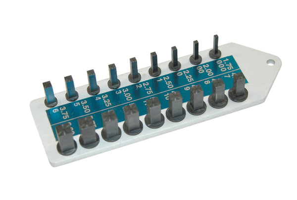 Square Gauge Clock Keys
