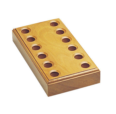 Wood Plier Block - 12 Holes