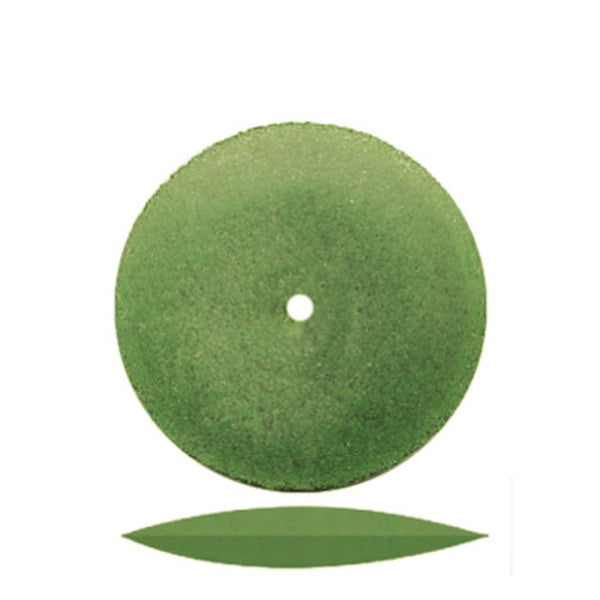 Pumice Wheels Knife Edge - Green