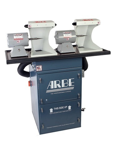 Arbe® Polishing System - Floor with 2 Single Spindle Motors + 2 Hoods