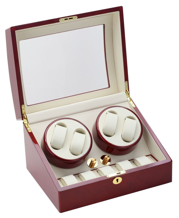 Watch Winder - Natural Wood 4